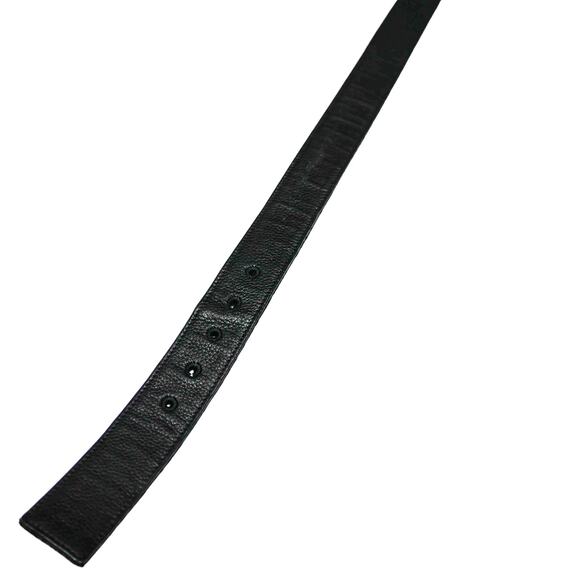 Dior Belt Reversible Oblique Jacquard Navy Black with Buckle 36" - Picture 6 of 11